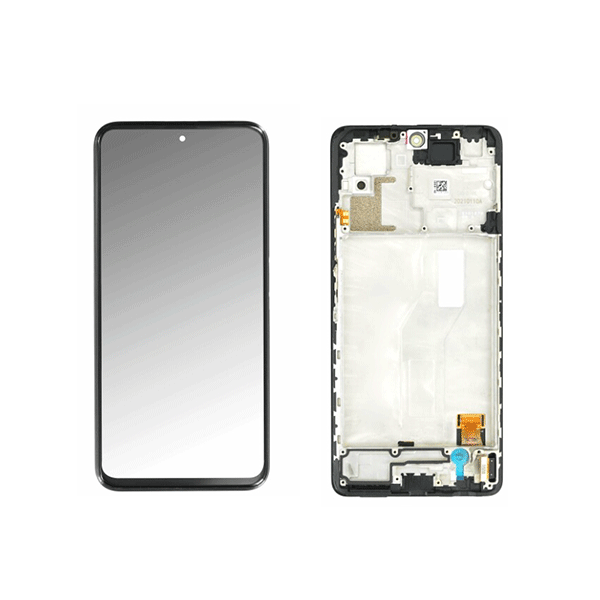 Xiaomi Redmi Note 10 Pro LCD Display Einheit inkl. Rahmen, trüben (56000200K600)