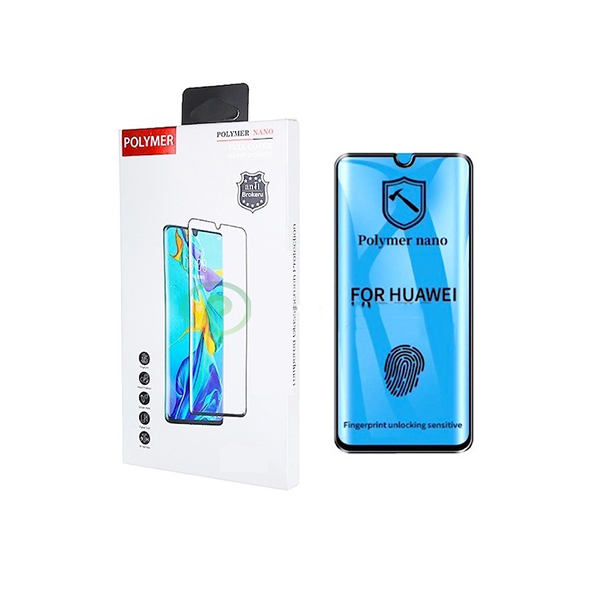 starfix Nano Hybride Flexibel Panzerglas + Rahmen für Huawei P30 Pro, schwarz