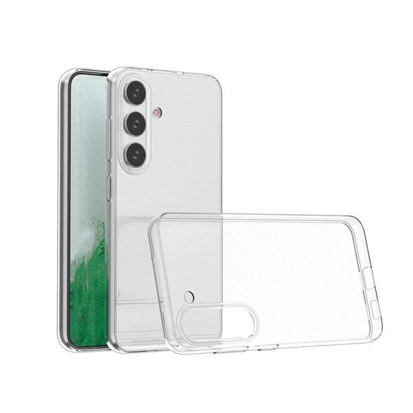 OKKES Air Flexi Slim Silikon-Tasche für Samsung Galaxy A34 5G transparent