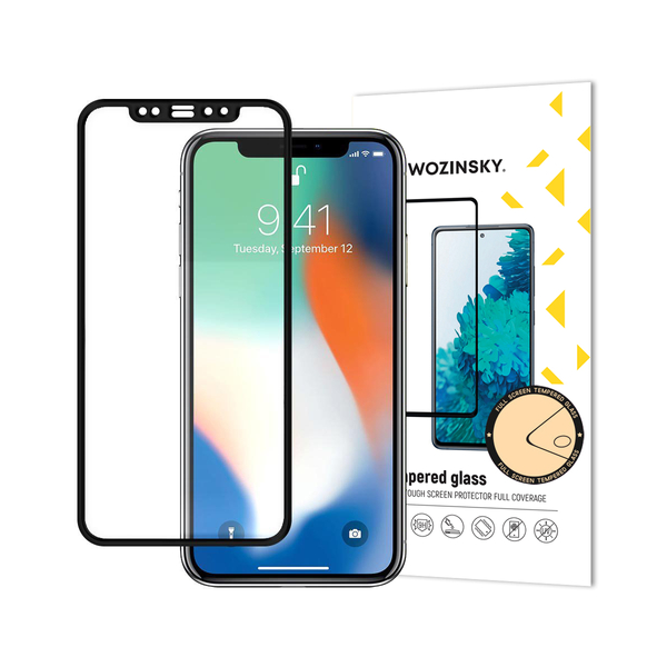 Wozinsky (Full Glue 5D) Displayschutz Panzer-Glas für iPhone 12 Pro Max | Handy Schutz