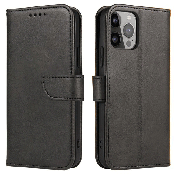 starfix Flip Book-Wallet mit Magnet und Standfunktion für Apple iPhone 15, schwarz