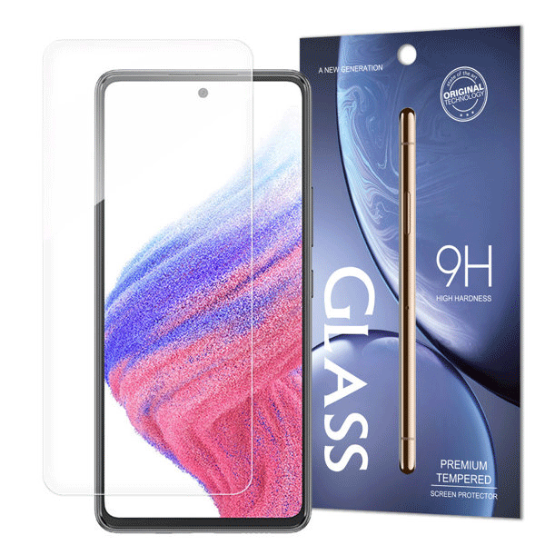 starfix ® Displayschutz aus gehärtetem Glas H9 für Samsung Galaxy A33 5G, transparent