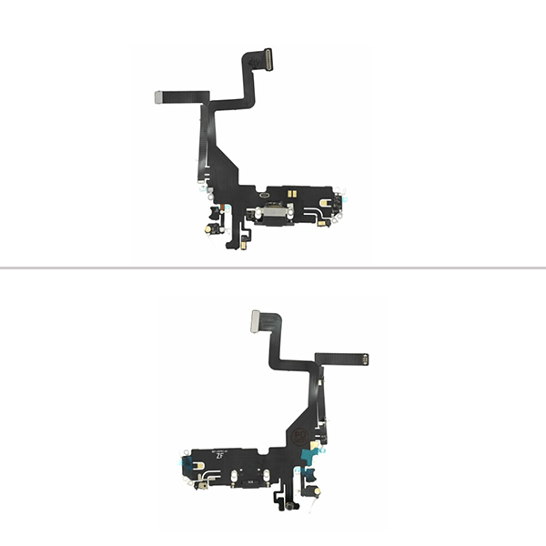 Ladebuchse / Connector Lightning Flex für iPhone 14 Pro, Dunkellila