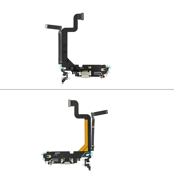 Ladebuchse / Connector für iPhone 14 Pro Max, silber