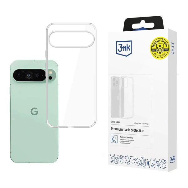 3mk Clear Case für Google Pixel 9 Pro, transparent