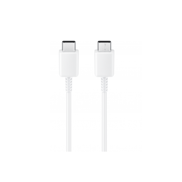 Samsung EP-DW767JWE Typ C auf Typ C Ladekabel 25W 3A 1.8m Weiss