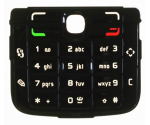 Nokia N77 Tastenmatte/Tastatur warm graphite