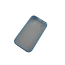 TPU Cover für Samsung S5830 Galaxy Ace hellblau/transparent