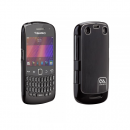 Case-Mate  BarelyThere Case für Blackberry 9800 aluminium/schwarz (CM016674)