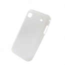 Ultradünne Frostcover Case für Samsung Galaxy i9000 Galaxy S, i9001 Galaxy S Plus, weiss