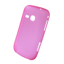 Ultradünne Frostcover Case für Samsung Galaxy mini 2 S6500 rosa