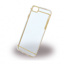 UreParts Ultra Dünn - Clear Cover - für Apple iPhone 6, 6s gold