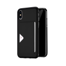 DUX DUCIS Pocard Series Back-mit Kartenfach iPhone X / Xs schwarz