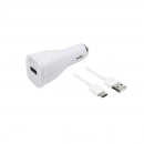 Samsung EP-LN915CB KFZ-Schnellladegerät 15W USB Typ C weiß