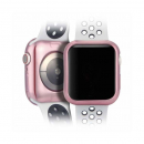 DUX DUCIS 2x Silikon TPU Schutzhülle für Apple Watch 4 40mm rosa und transparent