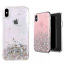 Wozinsky Star Glitter Glänzend Schutzhülle für iPhone 12 mini transparent