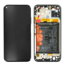 Huawei P40 Lite (JNY-LX1) LCD Display + Rahmen inkl. Akku, schwarz (02353KFU)