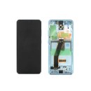 Samsung Galaxy S20 G980F/SM-G981F LCD Display + Rahmen, blau