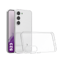 starfix Flexi Slim Silikon-Tasche für Samsung Galaxy S24 Ultra transparent