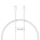 Baseus Superior Series II Schnelladekabel USB-C zu USB-C 30 W 480 Mbit/s Daten-/Ladekabel 2m, Weiß