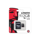 Kingston Canvas Select Plus R100 microSDHC 512GB Kit, UHS-I U1, A1, Class 10 (SDCS2/512GB)