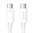 Baseus USB-C zu USB-C-Kabel 240W PD 8K 60Hz 1m, weiss (CB000066)